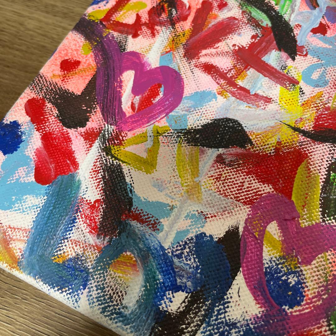 値下げ！【GANCHAN 】ハート　LOVE アート　ギフト　派手　お祝い