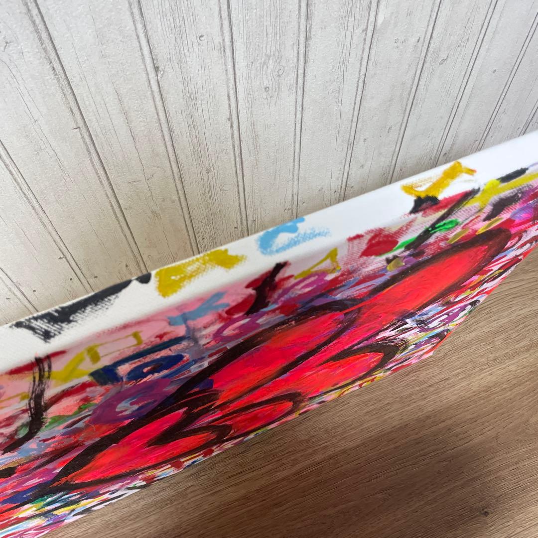 値下げ！【GANCHAN 】ハート　LOVE アート　ギフト　派手　お祝い