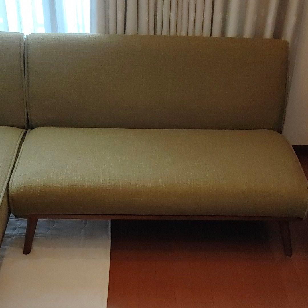 お値下げ【送料込み】unico ソファ