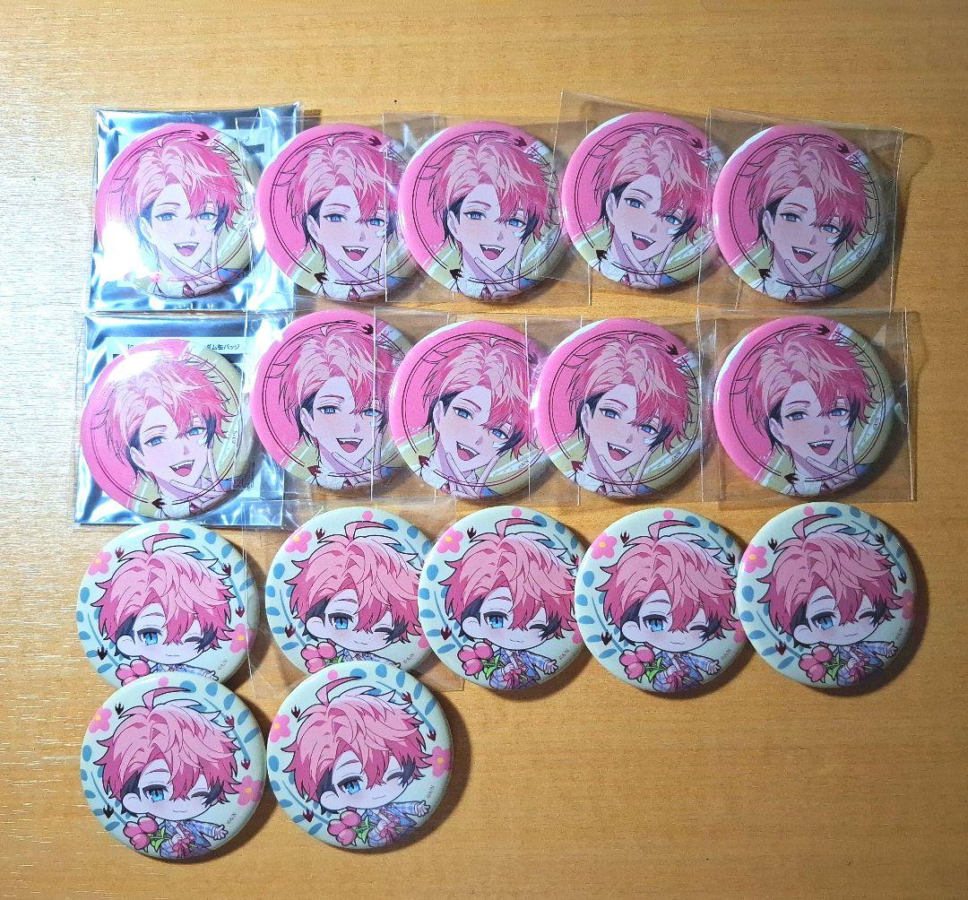 にじさんじ 赤城ウェン 2周年 缶バッジセット