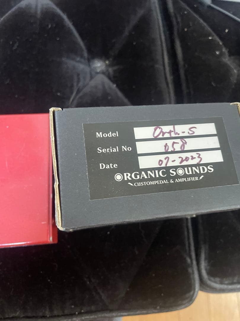 初期ロット！Organic Sounds Orthros Silicon ファズ