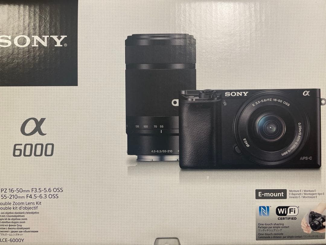 SONY a6000 ダブルズームレンズキット ILCE-6000Y 付属品付き
