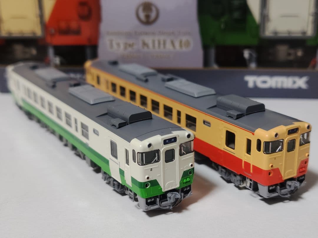 小湊鐵道 キハ40形ディーゼルカー(1・2番)セット (TOMIX 98103)