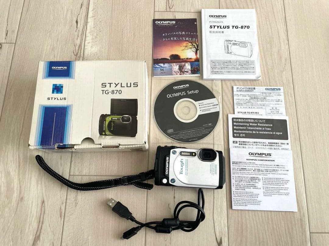 OLYMPUS Tough TG-870 コンパクトデジタルカメラ 防水カメラ