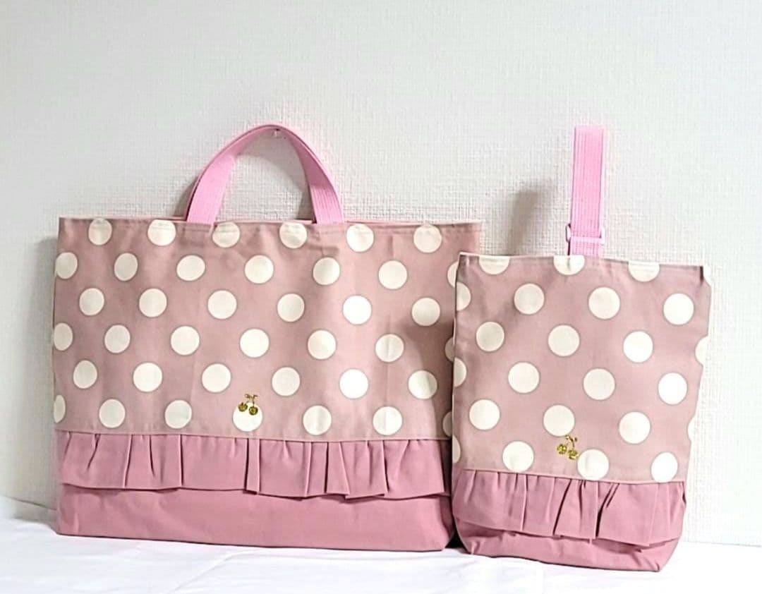 67.入園入学 ベリーガーデン　5点セットパープルピンク