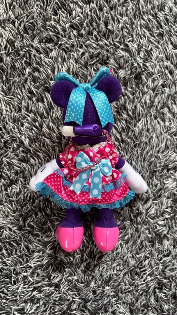 パルパルーザ ミニーマウス ぬいぐるみバッジ