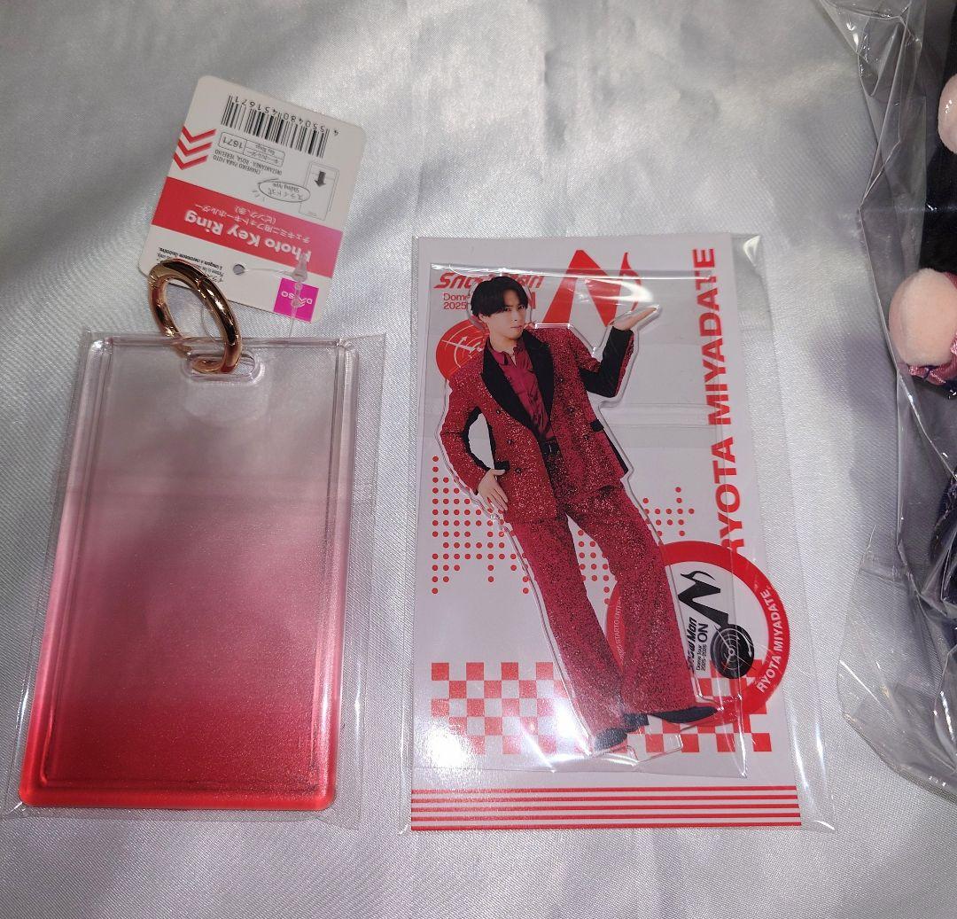 宮舘涼太 ぶら下がらないすのチルBIGぬいぐるみ ON アクスタ キーホルダー