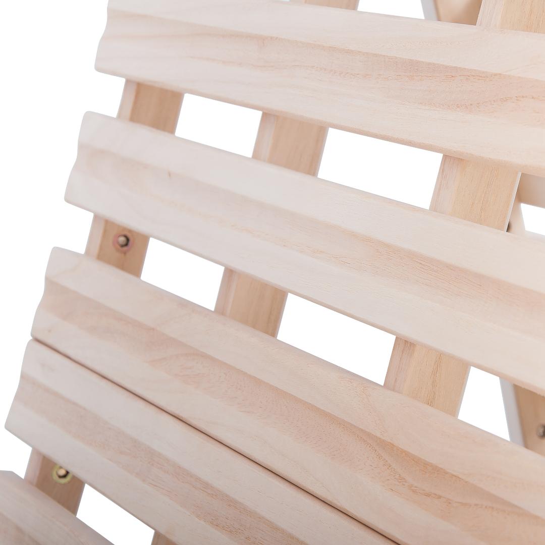 すのこベッド 折りたたみ 天然桐 二つ折り ベッドフレーム 2折桐木床 S