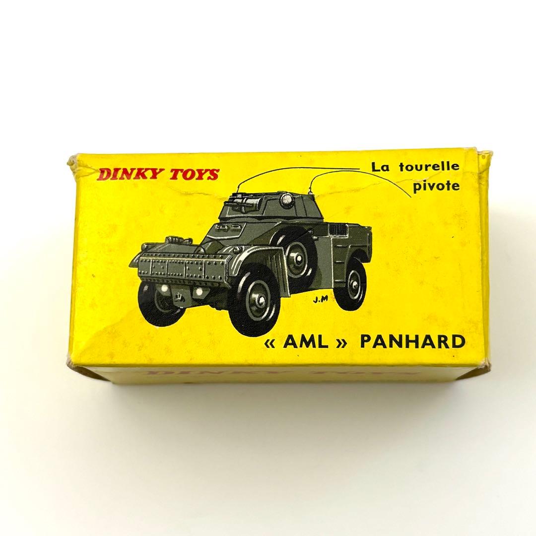 Dinky Toys No.814 AML Panhard 装甲車 仏製