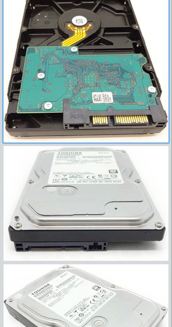 東芝DT01ACA100 1TBSATA6Gbps対応3.5型内蔵ハードディスク