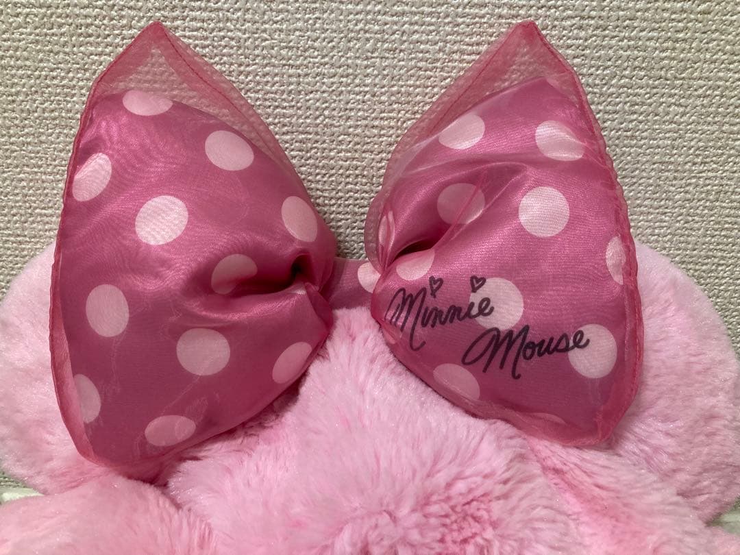 希少品✨最安値✨ミニーマウス リボン　ファンキャップ ピンク