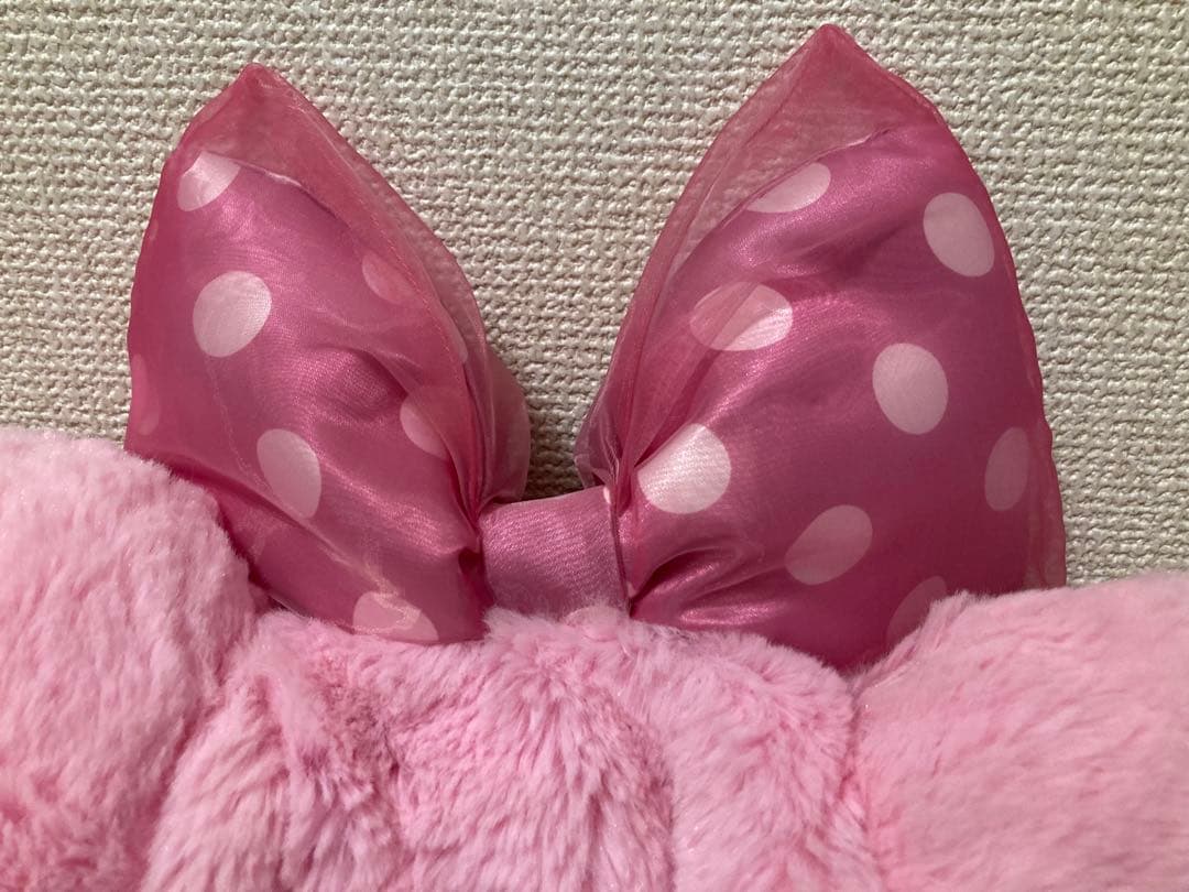 希少品✨最安値✨ミニーマウス リボン　ファンキャップ ピンク