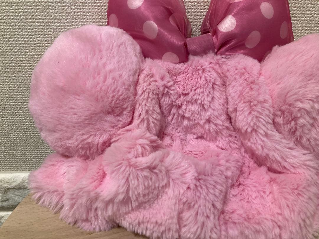 希少品✨最安値✨ミニーマウス リボン　ファンキャップ ピンク