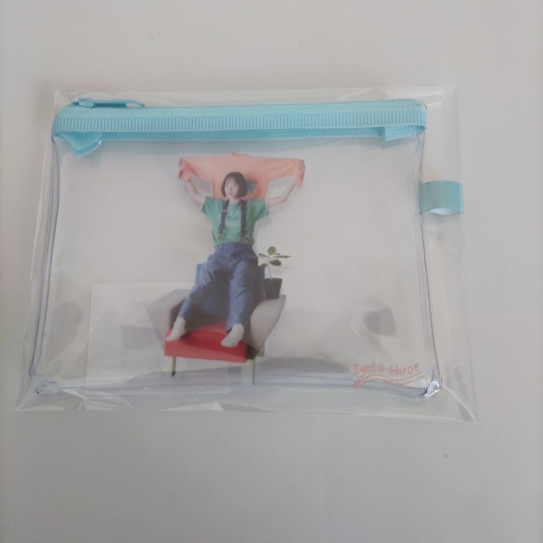 井桁弘恵ファンクラブ限定販売ナイロンサコッシュ、PVCポーチ2点セット。