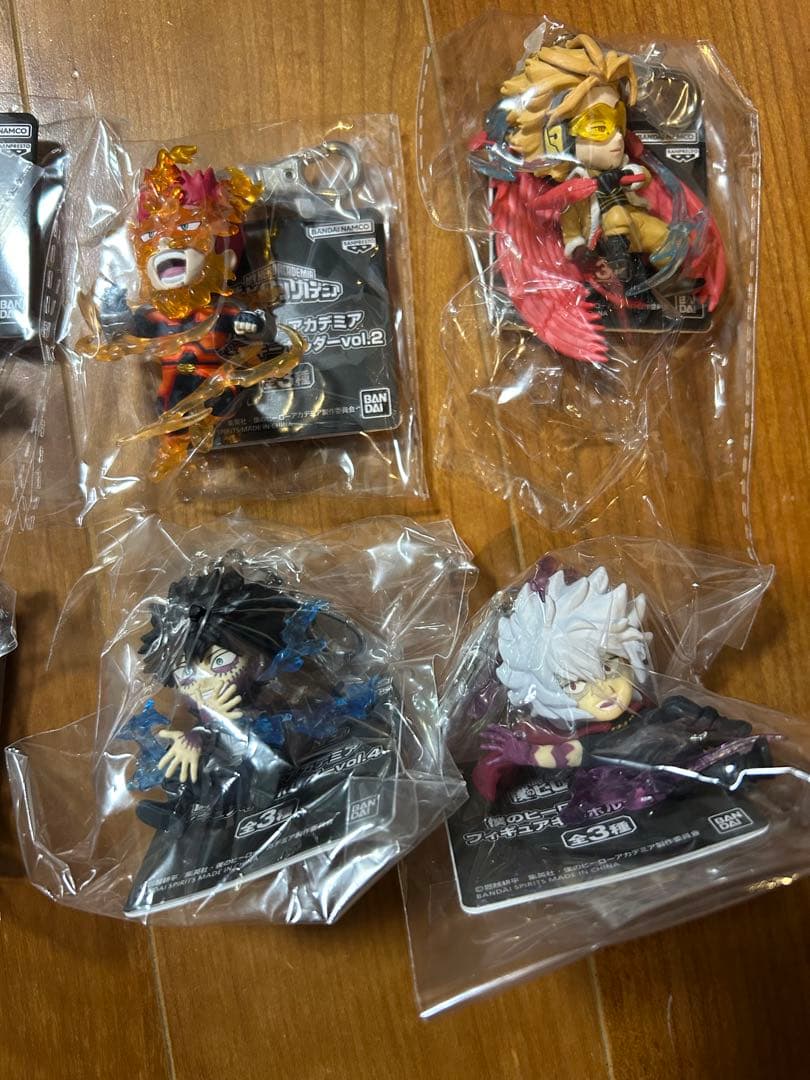 ヒロアカフィギュアキーホルダー　8個まとめ売り