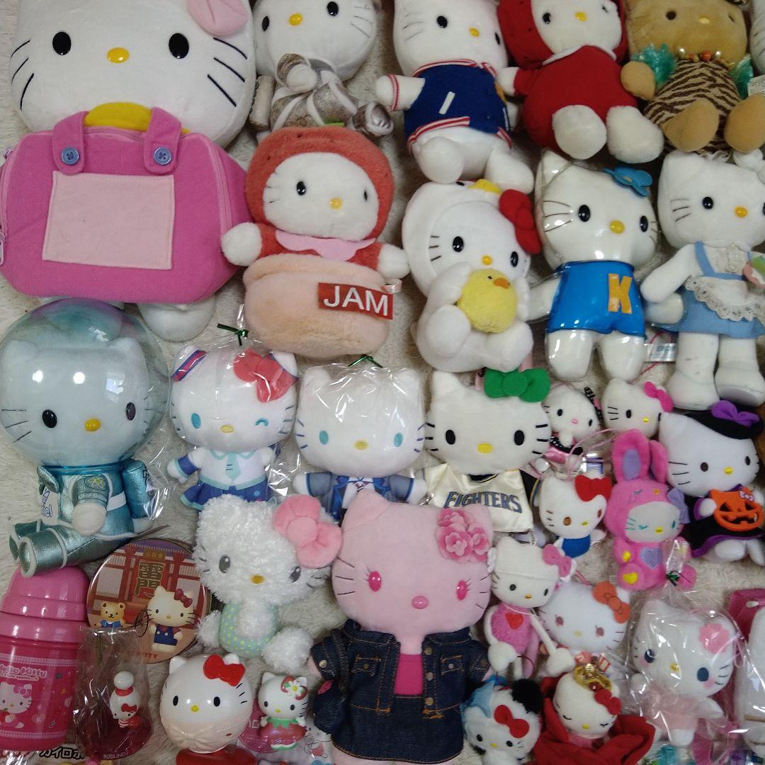 サンリオ ハローキティ ぬいぐるみ マスコット まとめ売り　歴代グッズ大量セット