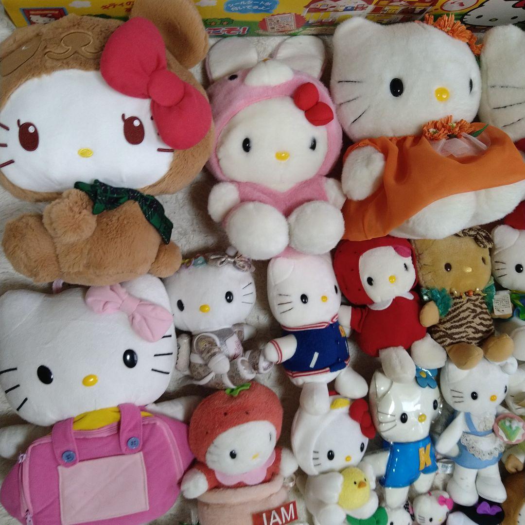 サンリオ ハローキティ ぬいぐるみ マスコット まとめ売り　歴代グッズ大量セット