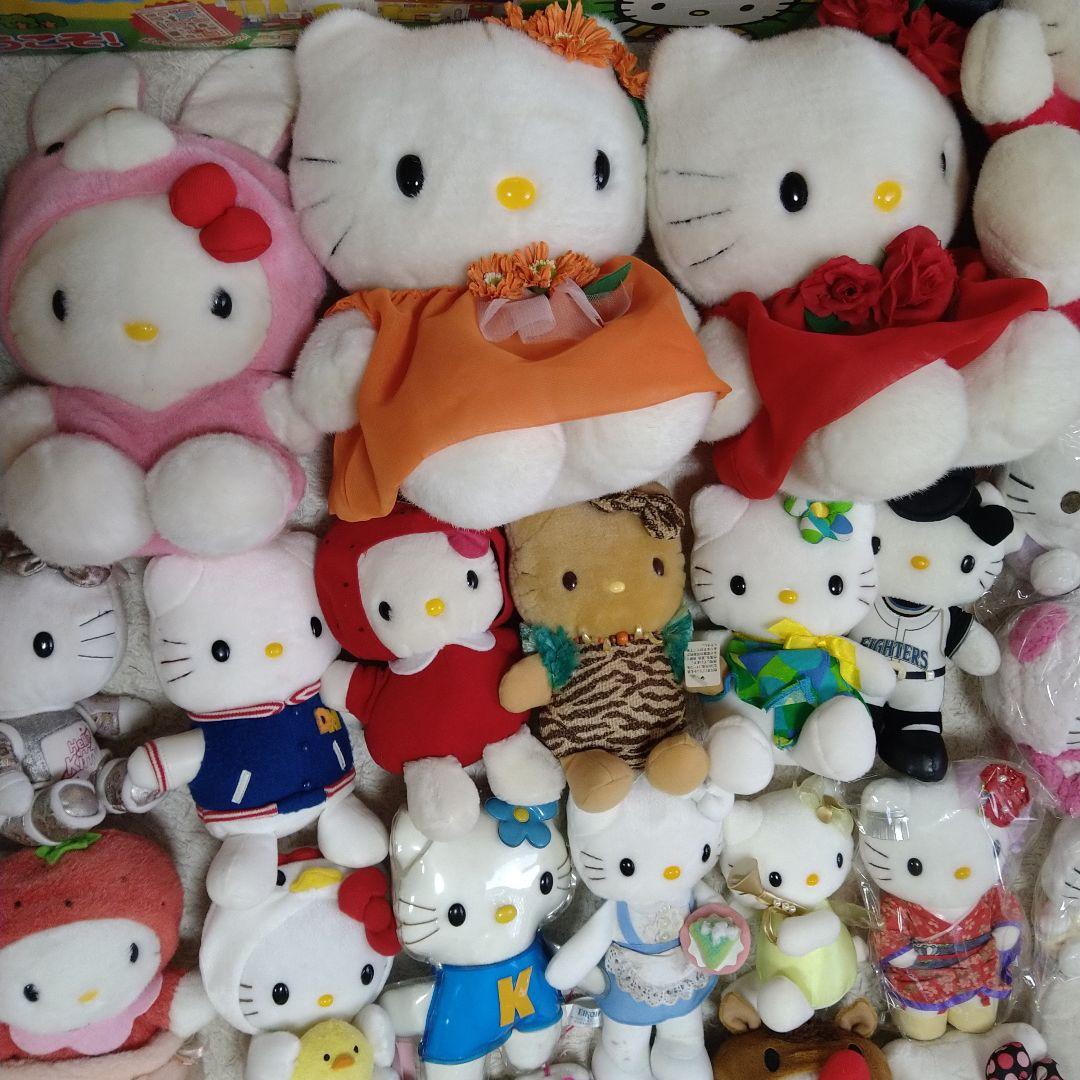 サンリオ ハローキティ ぬいぐるみ マスコット まとめ売り　歴代グッズ大量セット