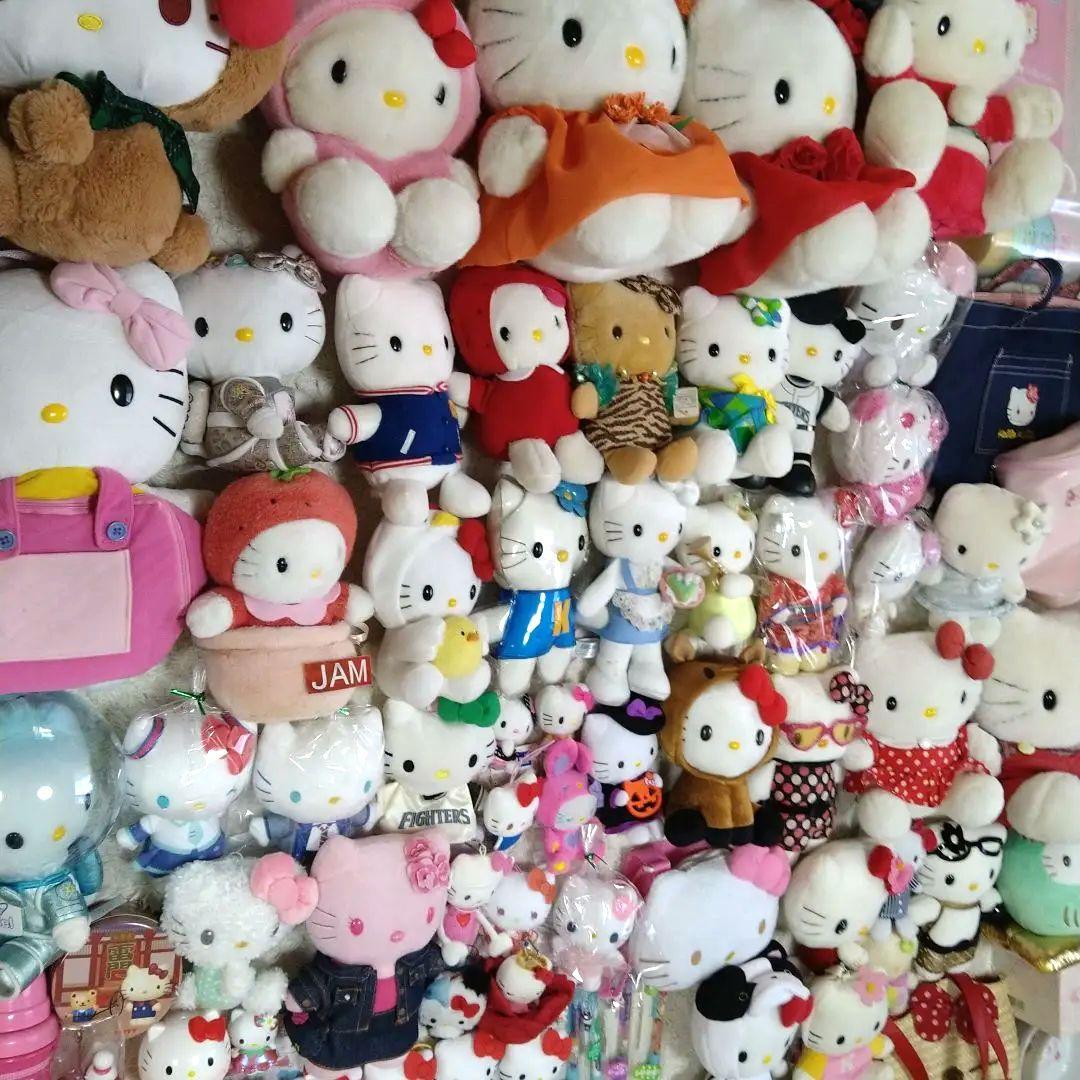 サンリオ ハローキティ ぬいぐるみ マスコット まとめ売り　歴代グッズ大量セット