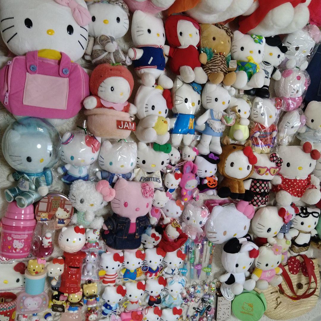 サンリオ ハローキティ ぬいぐるみ マスコット まとめ売り　歴代グッズ大量セット