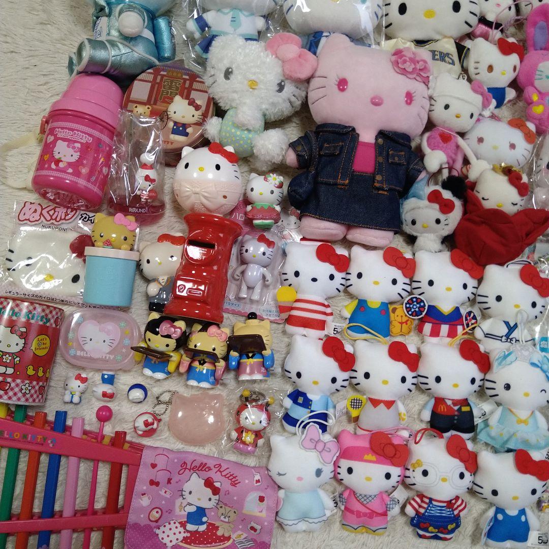 サンリオ ハローキティ ぬいぐるみ マスコット まとめ売り　歴代グッズ大量セット