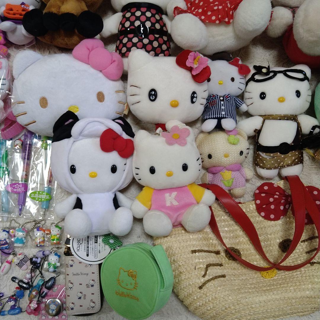 サンリオ ハローキティ ぬいぐるみ マスコット まとめ売り　歴代グッズ大量セット