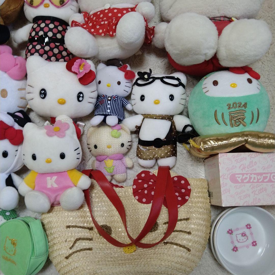 サンリオ ハローキティ ぬいぐるみ マスコット まとめ売り　歴代グッズ大量セット