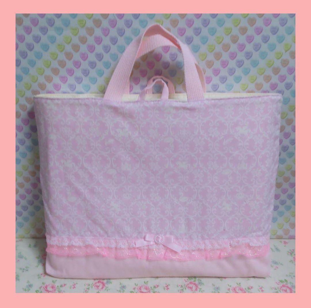 レッスンバッグ　上履き入れ　体操服入れ ハンドメイド　3点セット