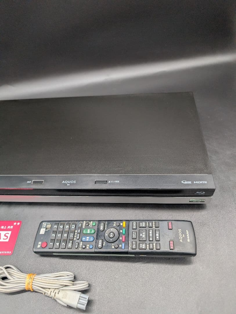 【動作良好】Ultra HD Blu-ray 3番組同時録画 BD-UT1200