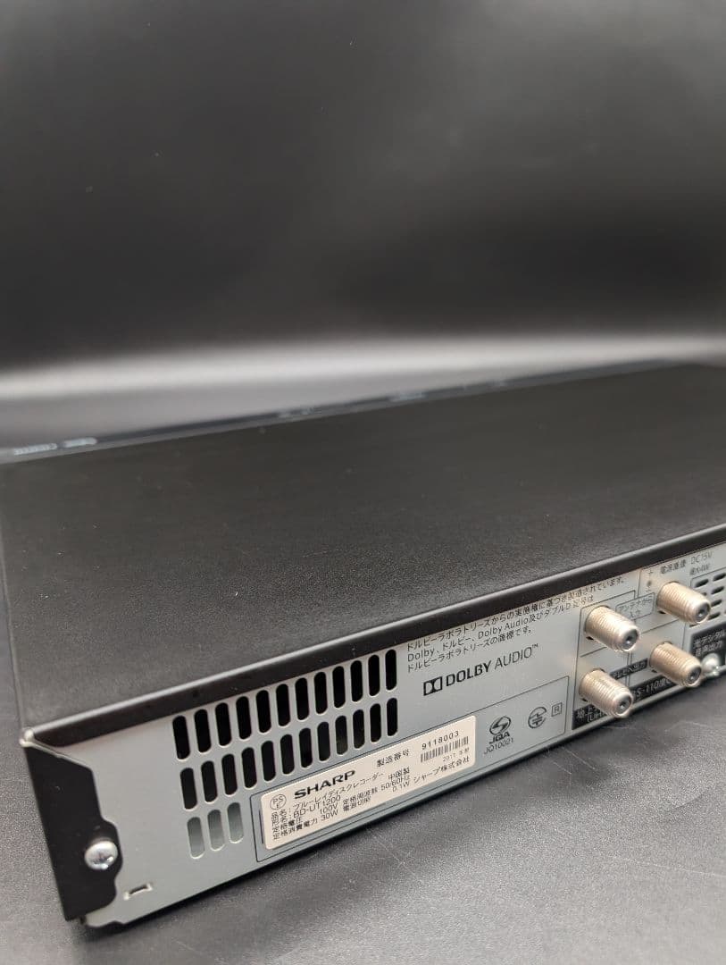【動作良好】Ultra HD Blu-ray 3番組同時録画 BD-UT1200