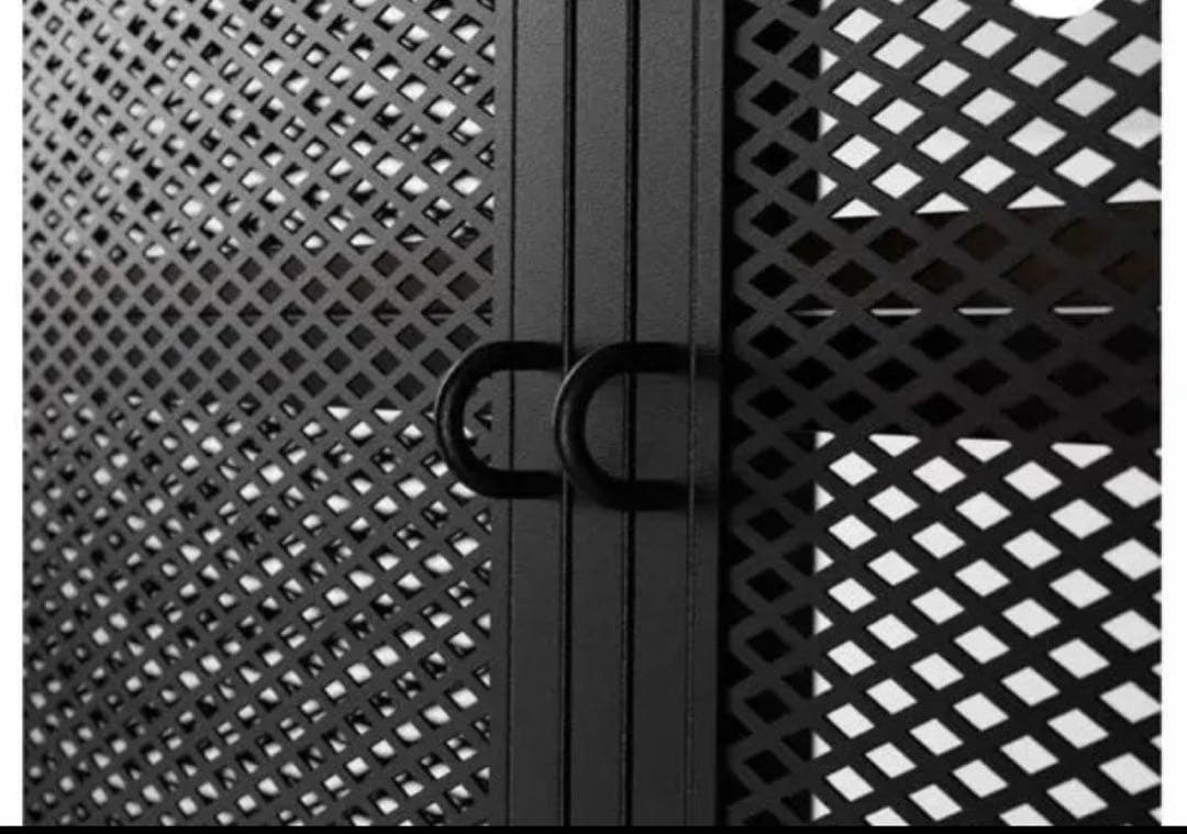 IKEAテレビ台 FJÄLLBO フィエルボ 色: ブラック