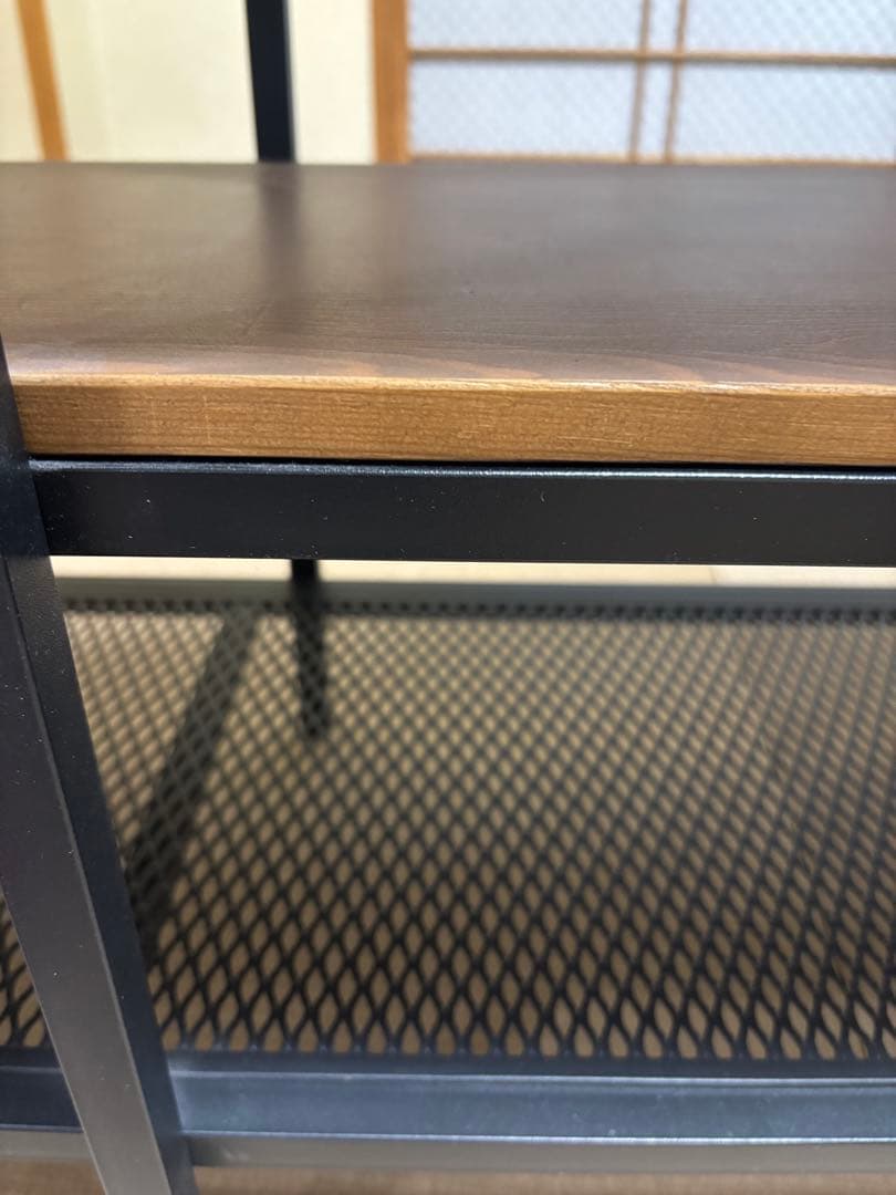 IKEAテレビ台 FJÄLLBO フィエルボ 色: ブラック