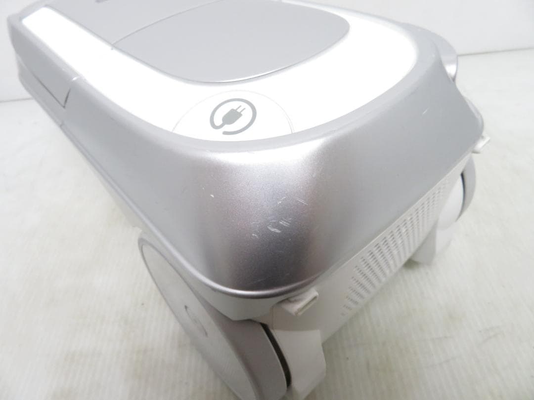 シャープ 2021年製 紙パック式クリーナー モーターブラシ 掃除機 シルバー系