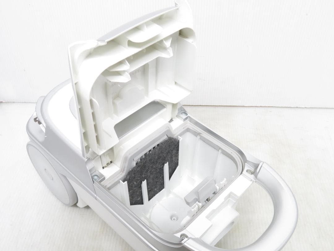 シャープ 2021年製 紙パック式クリーナー モーターブラシ 掃除機 シルバー系