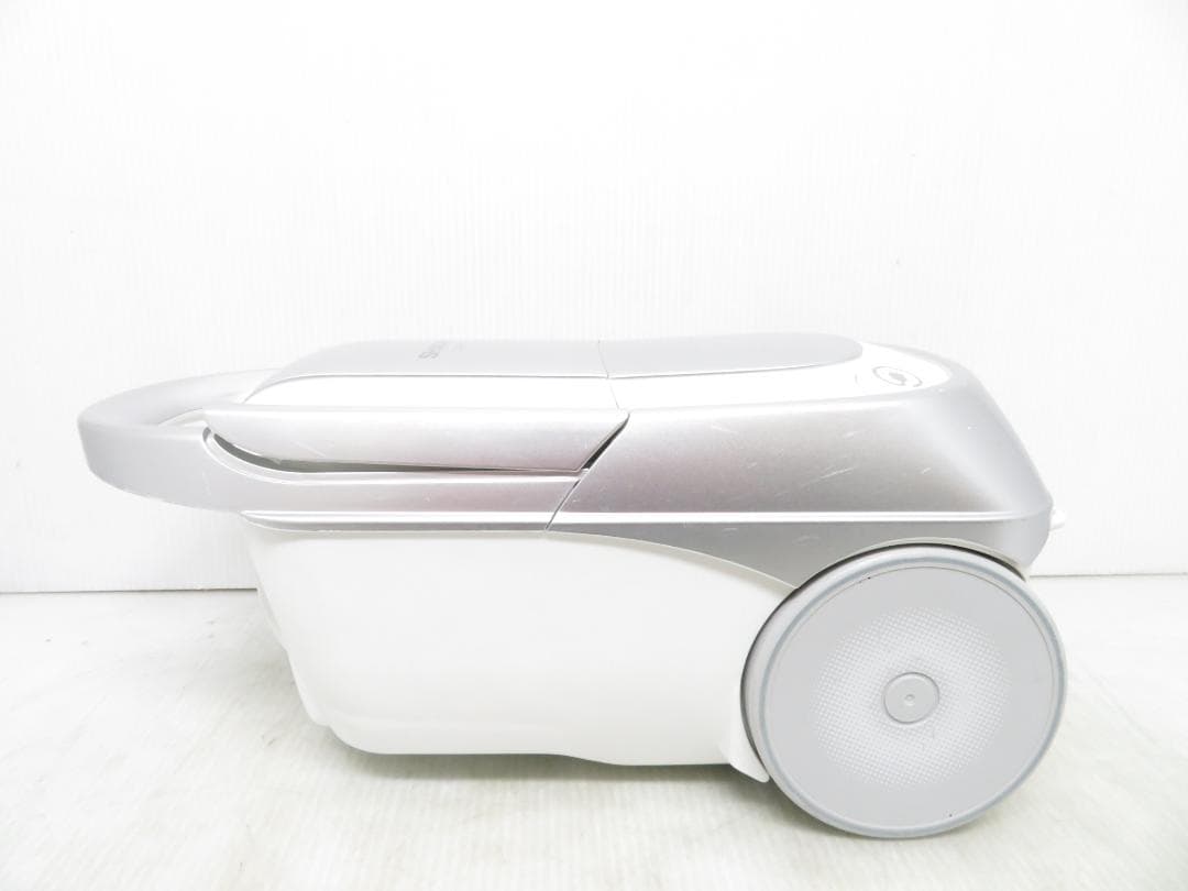 シャープ 2021年製 紙パック式クリーナー モーターブラシ 掃除機 シルバー系