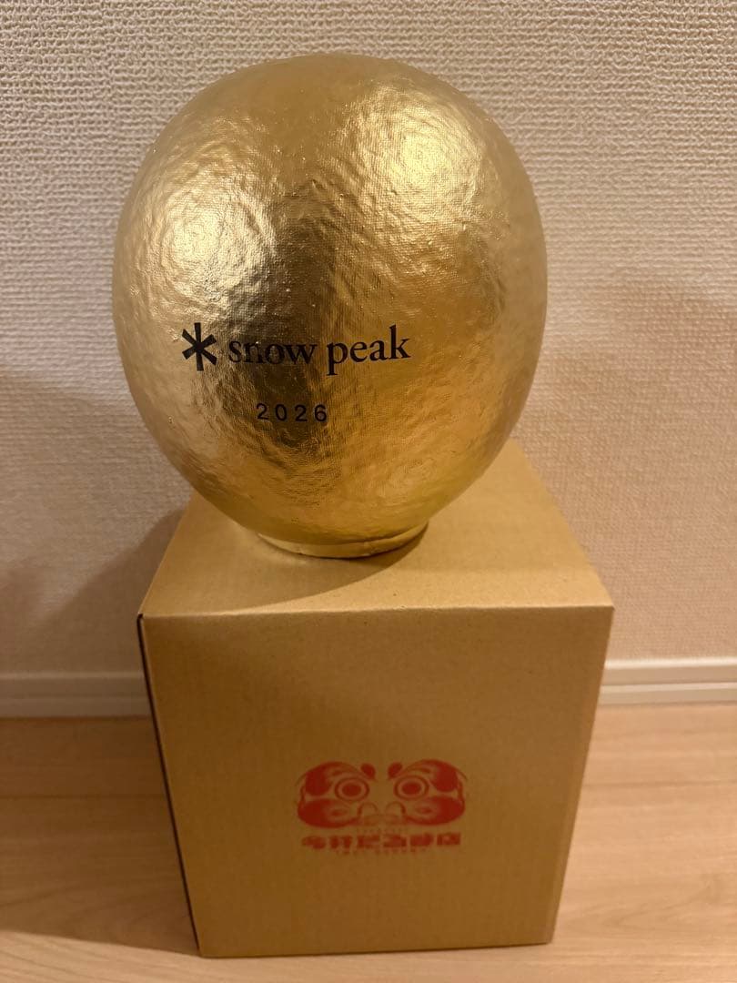 【最速】スノーピーク2026大だるま