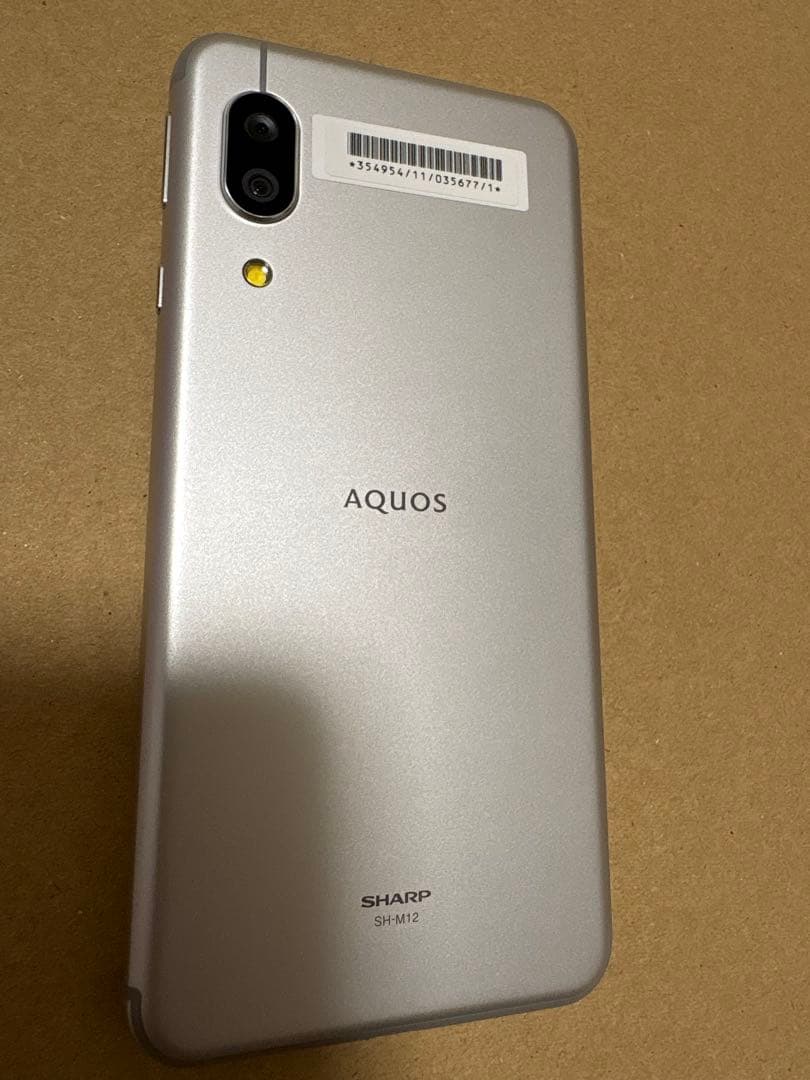 【値下げ】AQUOS sense3 SH-M12-y Y!mobile シルバー