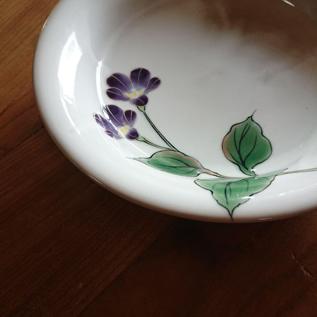 清水焼 京焼 菫 陶葊 陶あん とうあん 器 皿 鉢 中鉢 深皿 土淵陶葊/萩焼