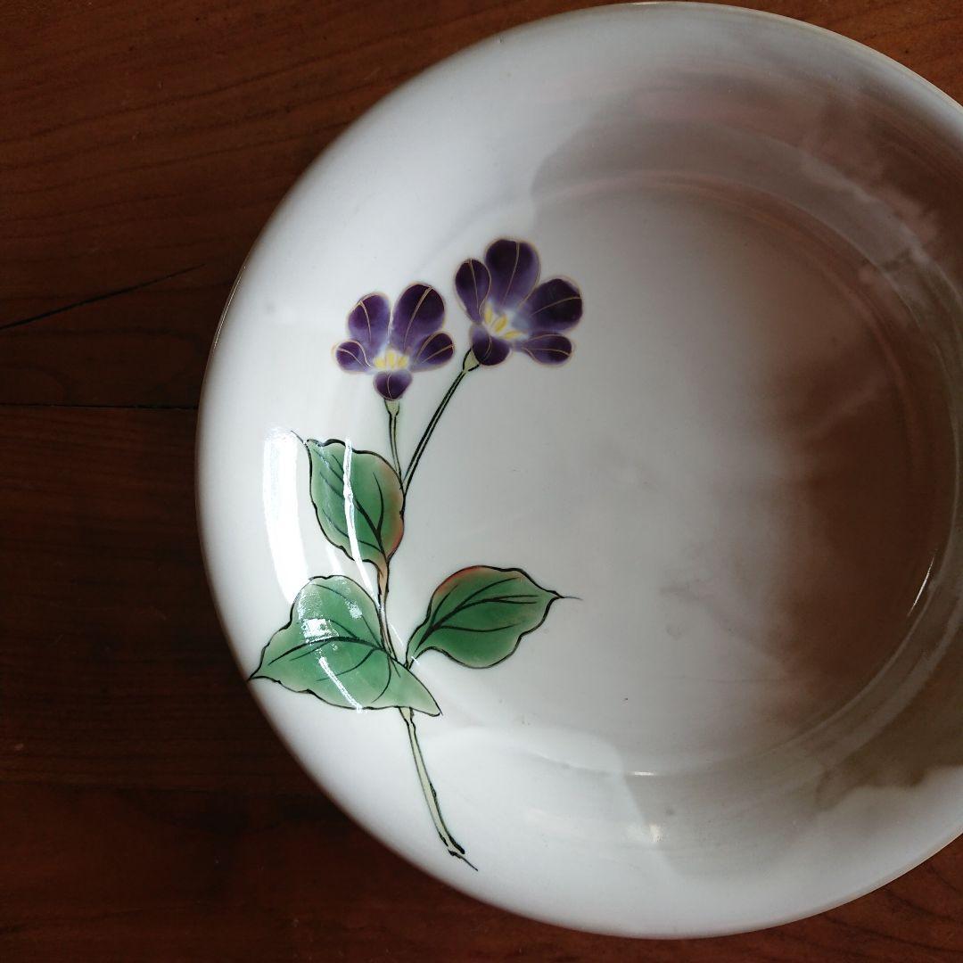 清水焼 京焼 菫 陶葊 陶あん とうあん 器 皿 鉢 中鉢 深皿 土淵陶葊/萩焼