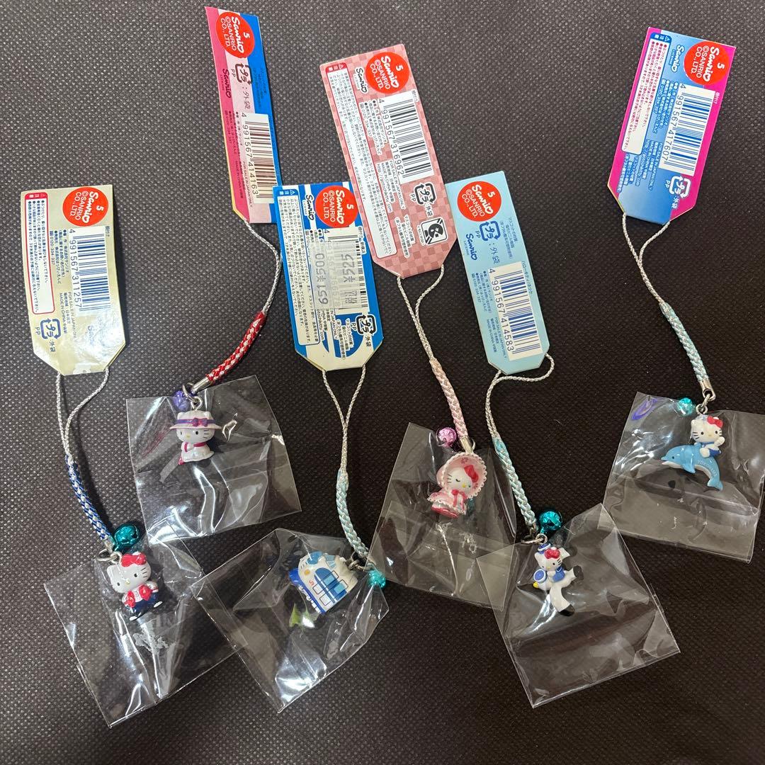 ハローキティ ご当地根付　神奈川県　横浜　6点セット