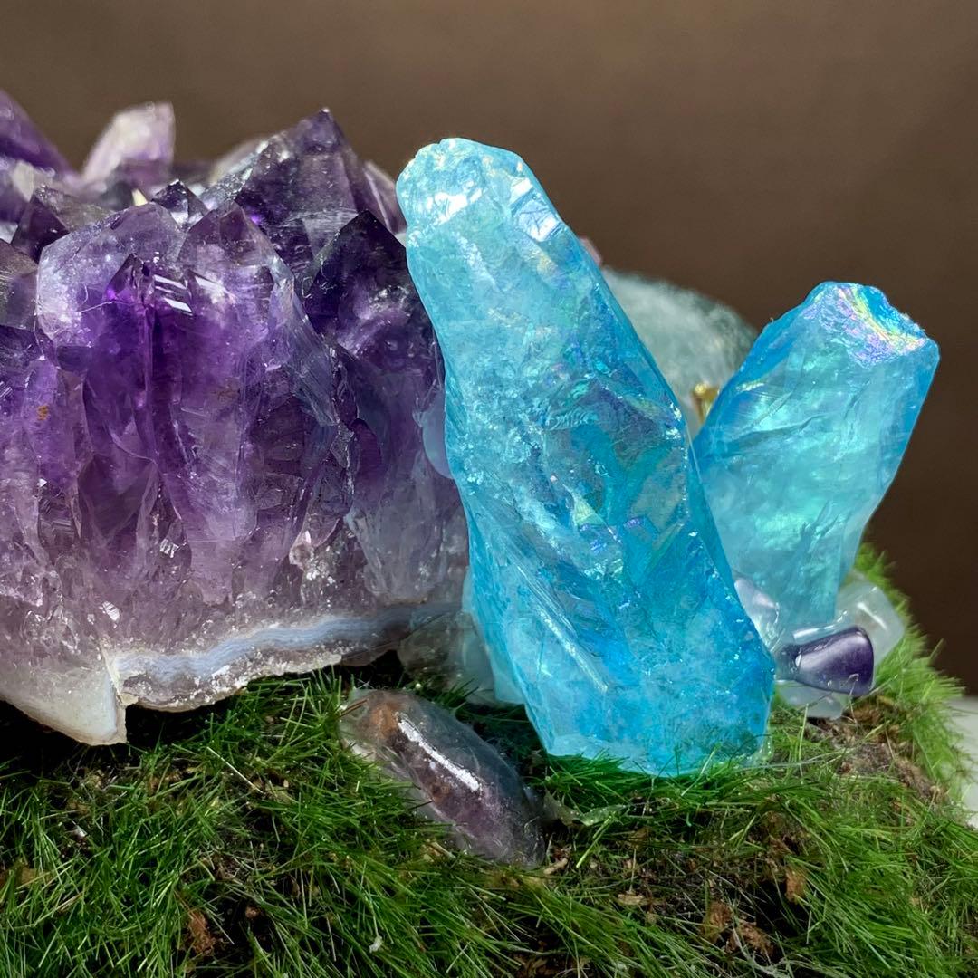 5.ファンタジーワールド☆天然石の世界☆ディスプレイケース付き