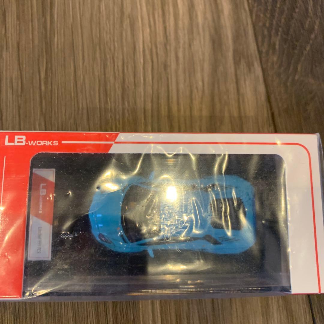 Liberty Walk LB Works 青色ミニカー