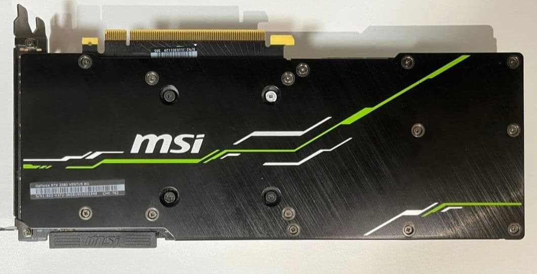 その他 msi GEFORCE RTX 2080 VENTUS 8G OC