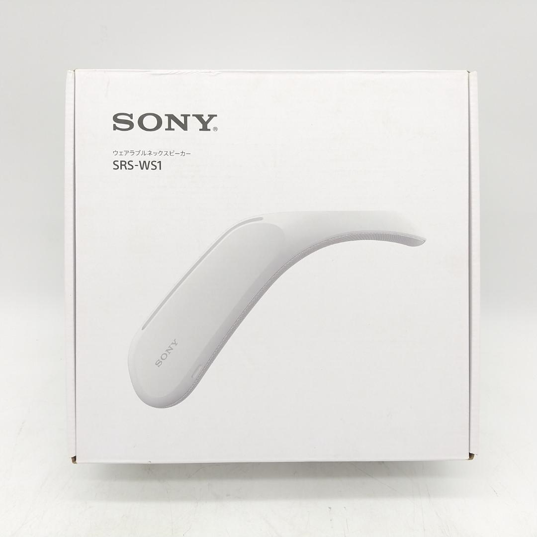 2750番 ソニー SONY ウェアラブルネックスピーカー SRS-WS1