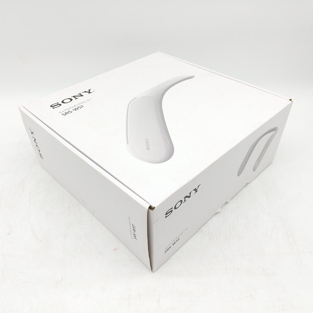 2750番 ソニー SONY ウェアラブルネックスピーカー SRS-WS1