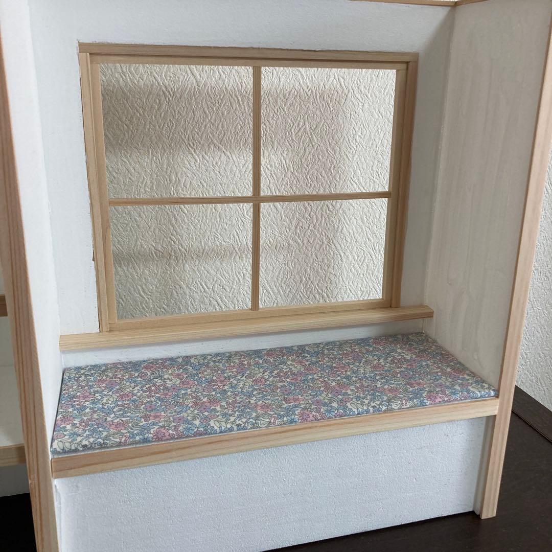 ハンドメイド　背景ボード　窓際ヌック　1/6