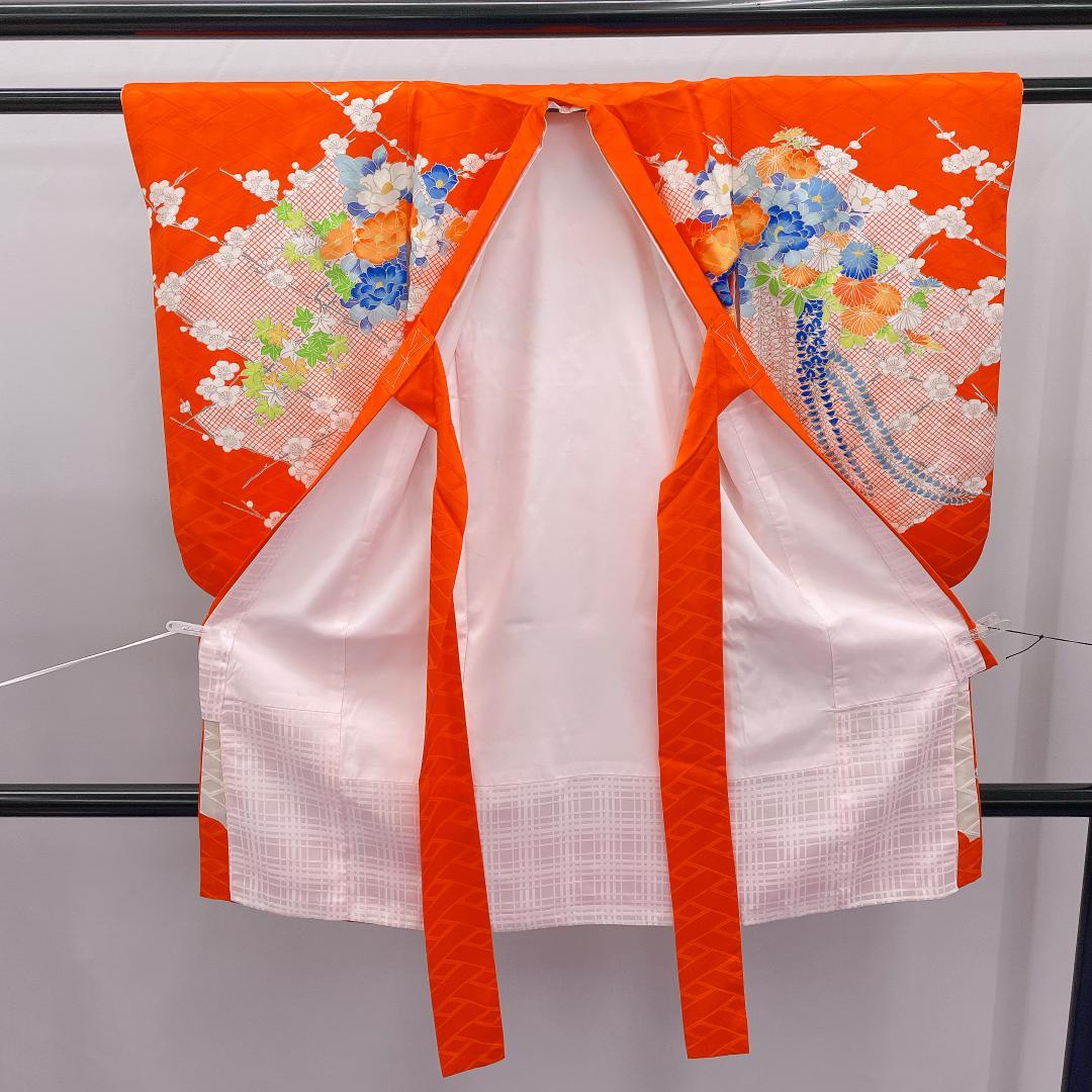 Y★4049★ 子供着物 一つ身 襦袢付き 女の子 七五三 3才