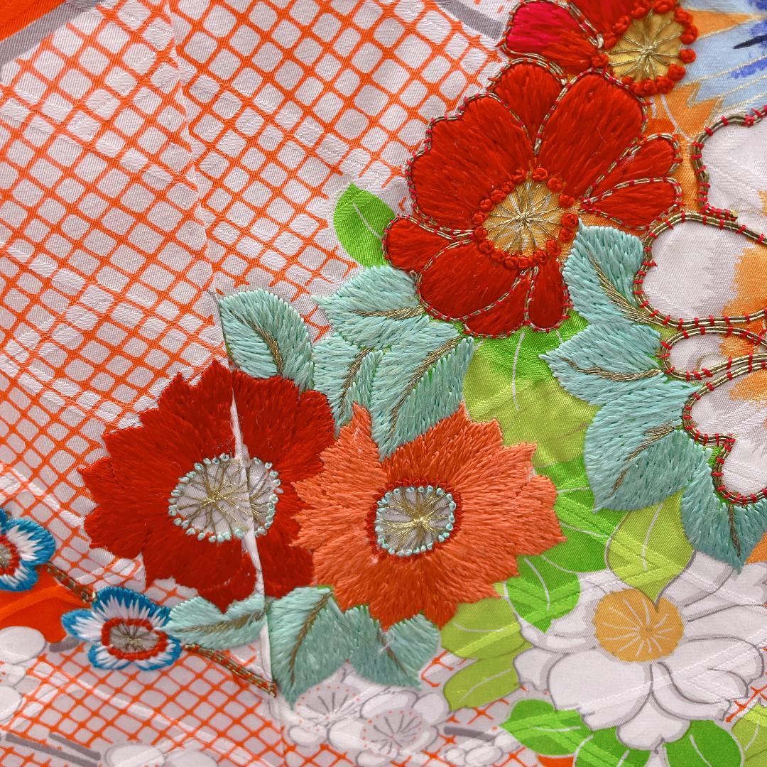 Y★4049★ 子供着物 一つ身 襦袢付き 女の子 七五三 3才