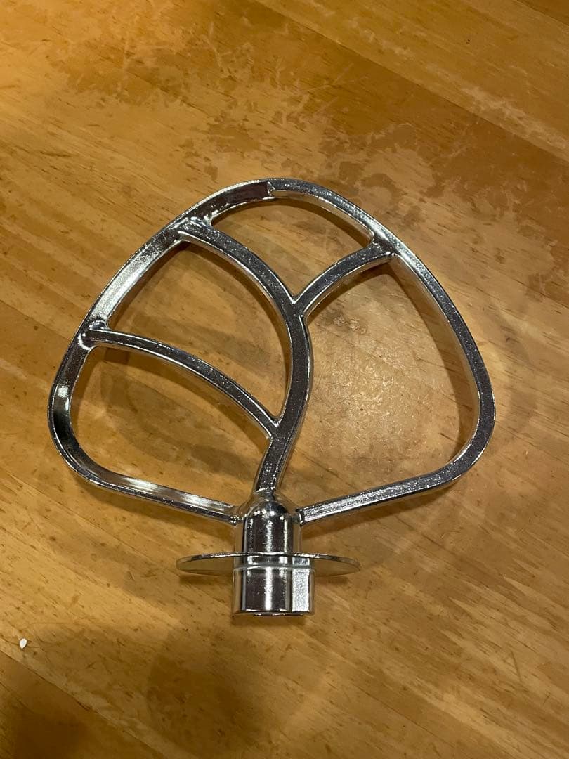 ホワイトスタンドミキサー ステンレスボウル付き