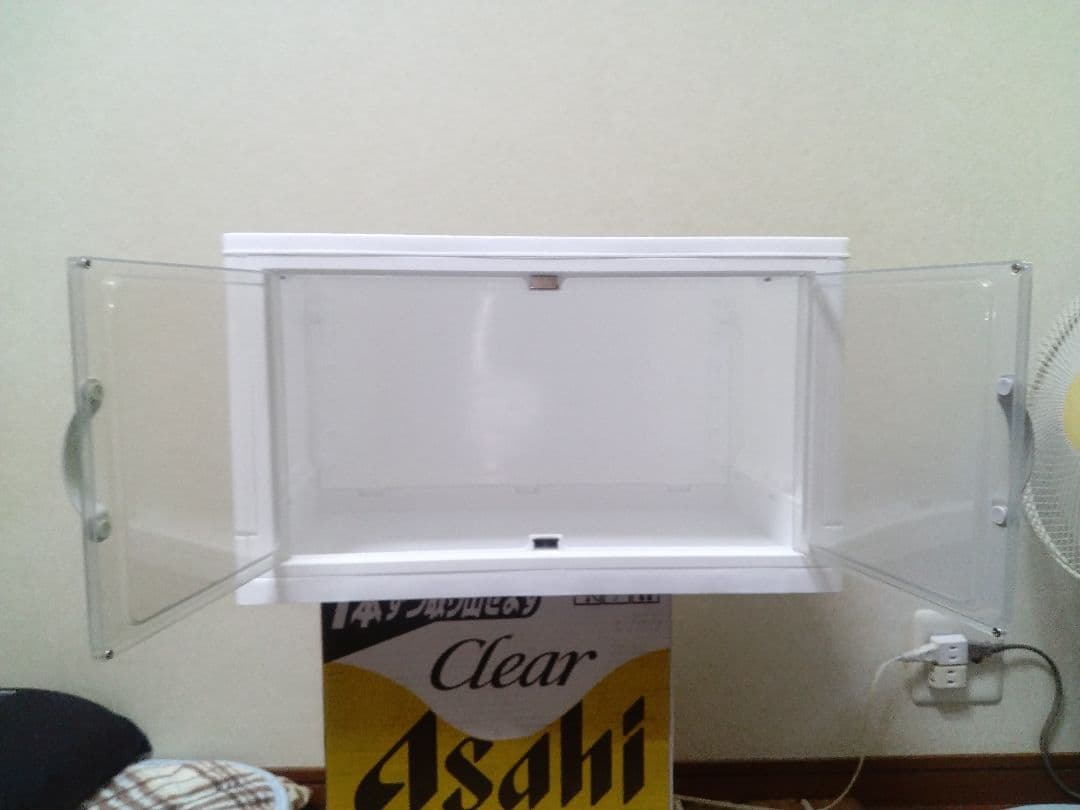 ダイソー ジョイントできる 扉付折りたたみ収納ケース 大サイズ 10個新品未開封